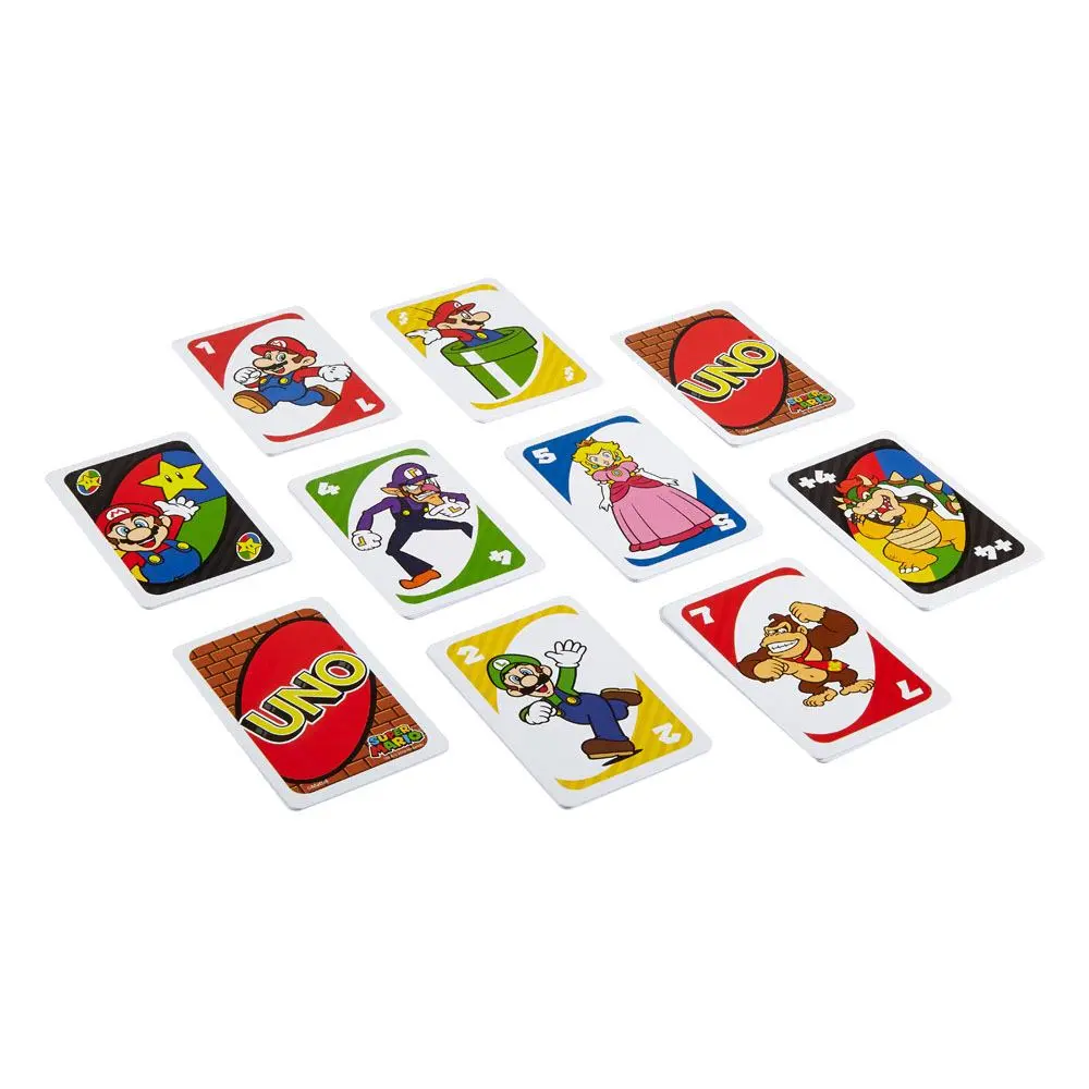 Super Mario Card Game UNO joc de cărți poza produsului