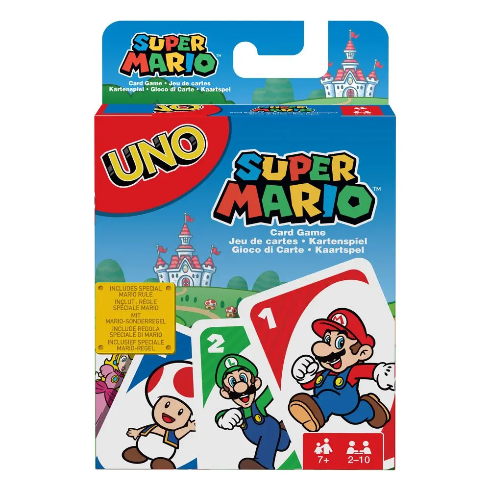 Super Mario Card Game UNO joc de cărți poza produsului