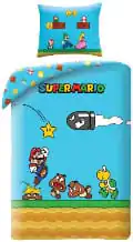 Set de husă de plapumă Super Mario Ver. 3 140 x 200 cm / 70 x 90 cm poza produsului