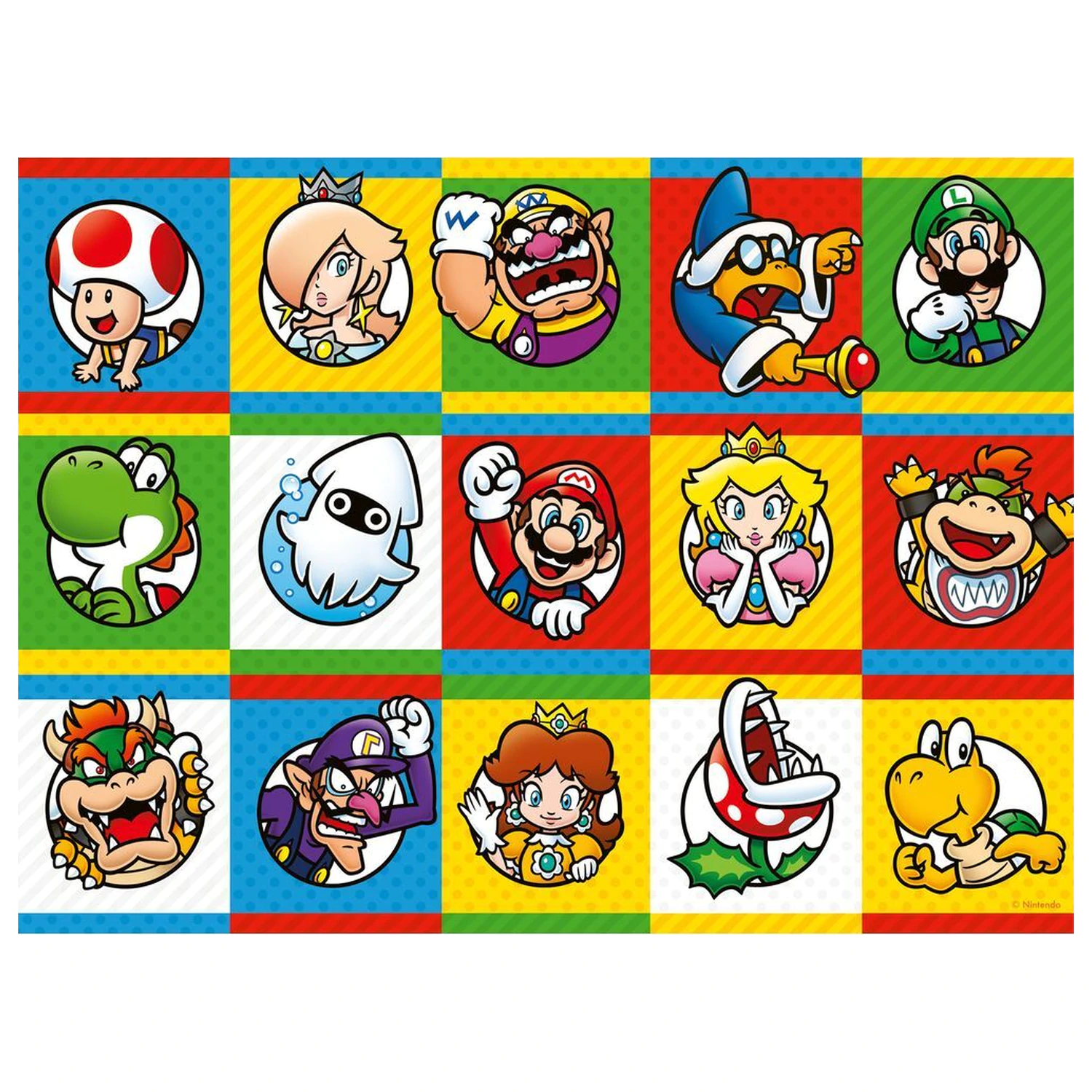 Super Mario XXL puzzle 200 piese poza produsului