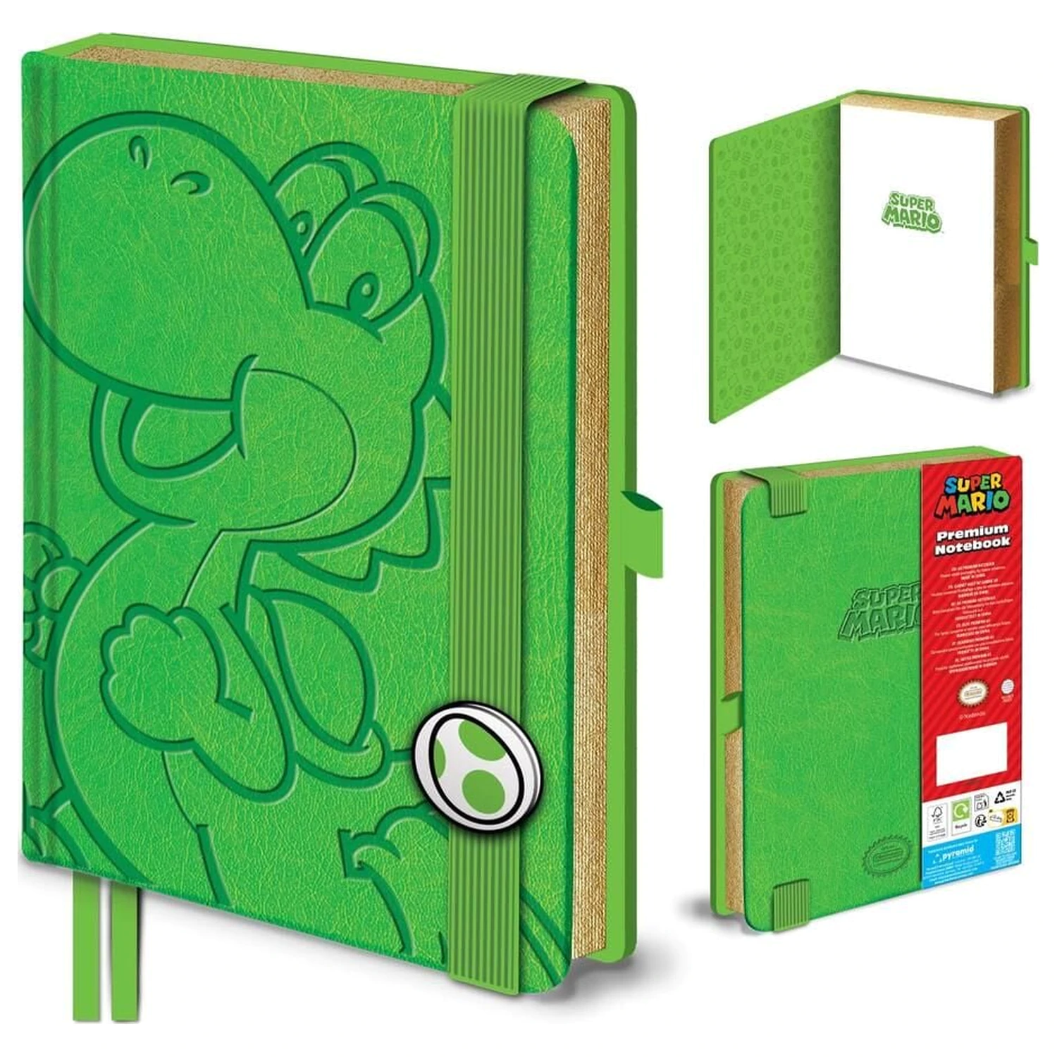 Super Mario Yoshi caiet A5 poza produsului