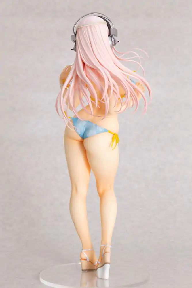 Super Sonico Statue 1/4.5 Super Sonico Summer Vacation Ver. 35 cm Statuie poza produsului