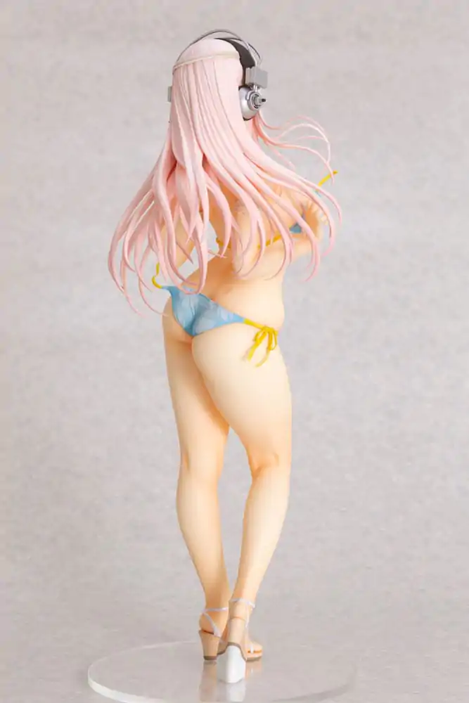 Super Sonico Statue 1/4.5 Super Sonico Summer Vacation Ver. 35 cm Statuie poza produsului