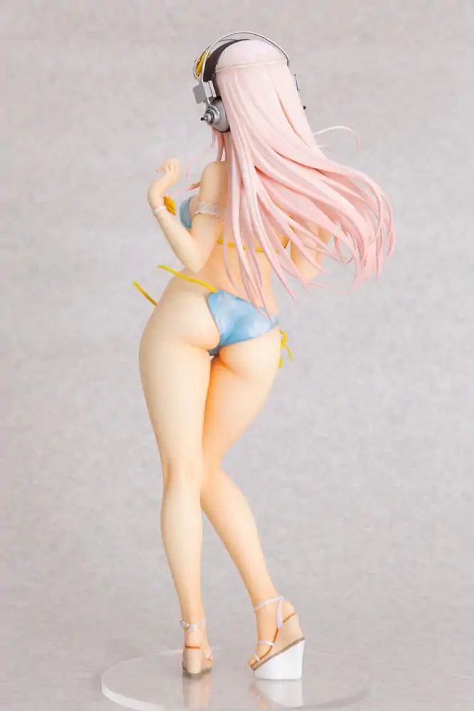 Super Sonico Statue 1/4.5 Super Sonico Summer Vacation Ver. 35 cm Statuie poza produsului