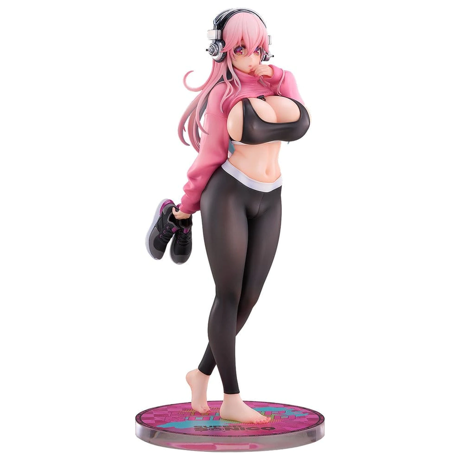 Super Sonico Figurina PVC 1/6 Exercise Ver. 27 cm poza produsului