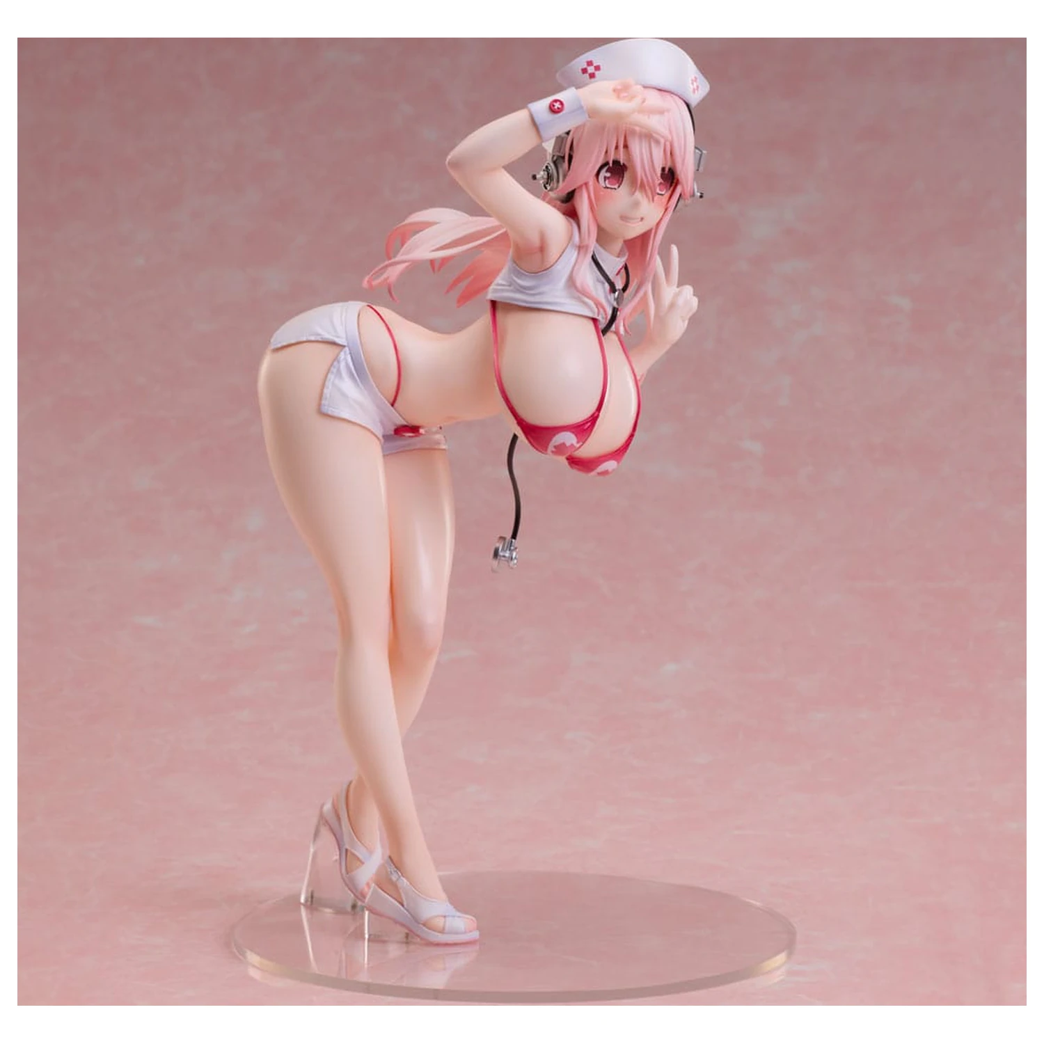 Super Sonico PVC Statuie 1/6 Super Sonico Nurse Bikini Ver. 22 cm poza produsului
