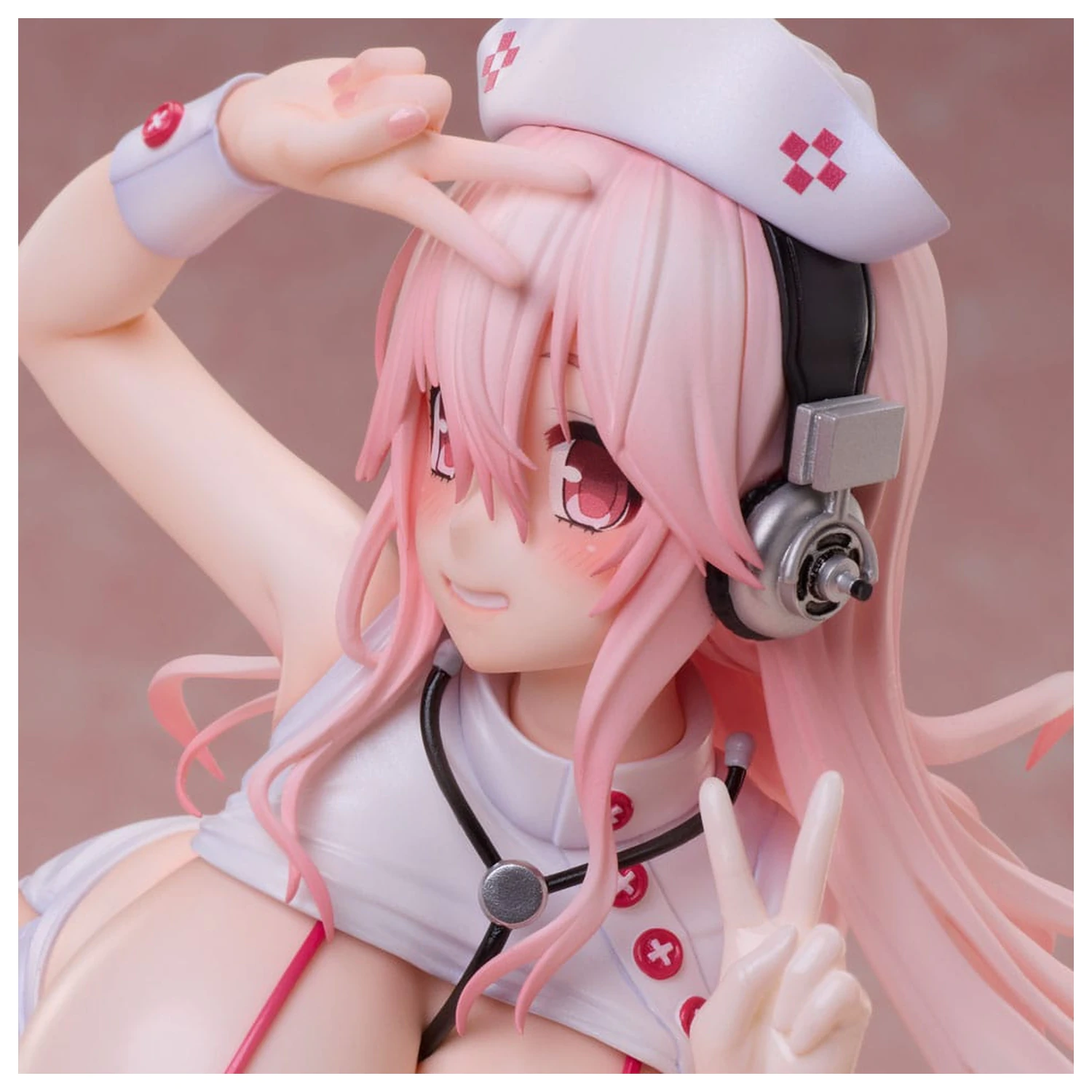 Super Sonico PVC Statuie 1/6 Super Sonico Nurse Bikini Ver. 22 cm poza produsului
