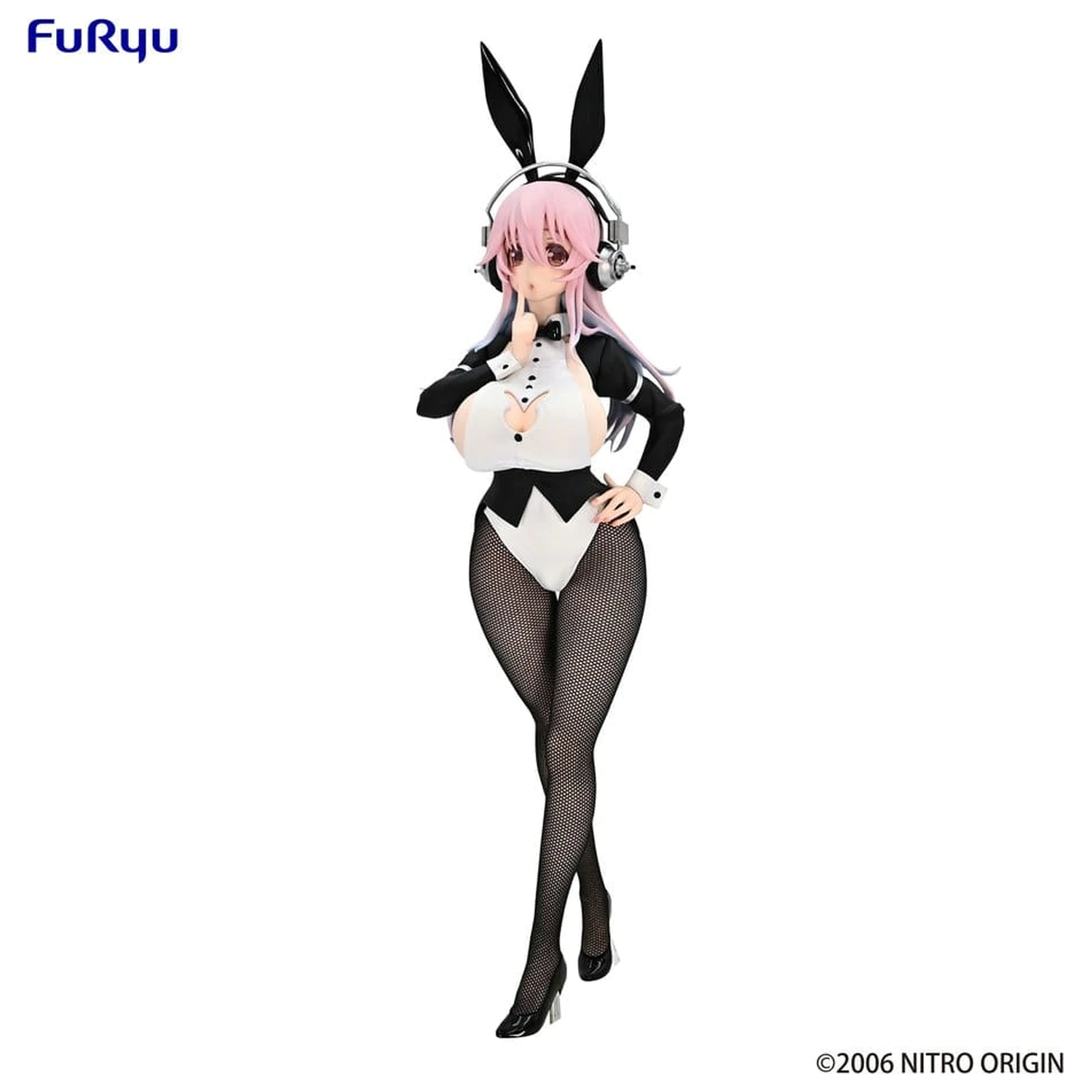 Figura PVC Super Sonico BiCute Bunnies Newly Drawn Costume Tailcoat Ver. 30 cm poza produsului