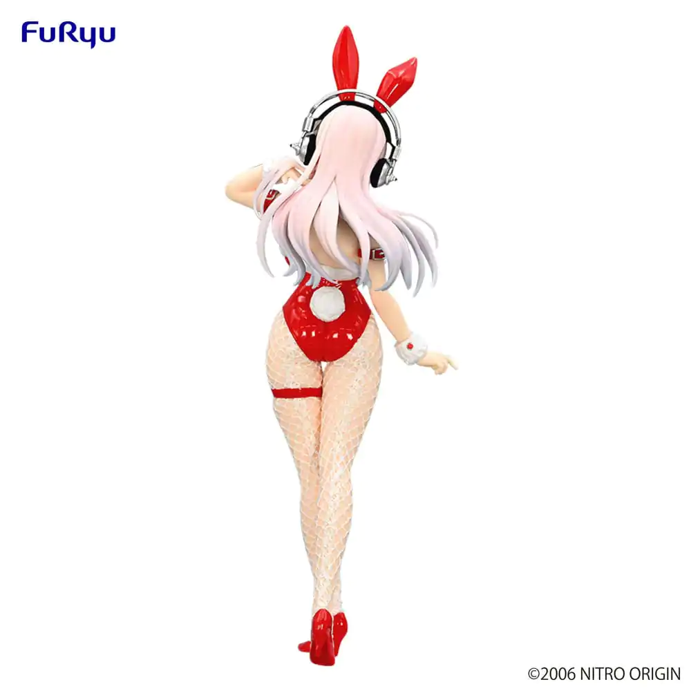 Super Sonico BiCute Bunnies Statuie PVC Culoare Roșie Ver. 30 cm poza produsului