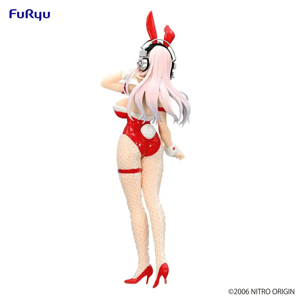 Super Sonico BiCute Bunnies Statuie PVC Culoare Roșie Ver. 30 cm poza produsului