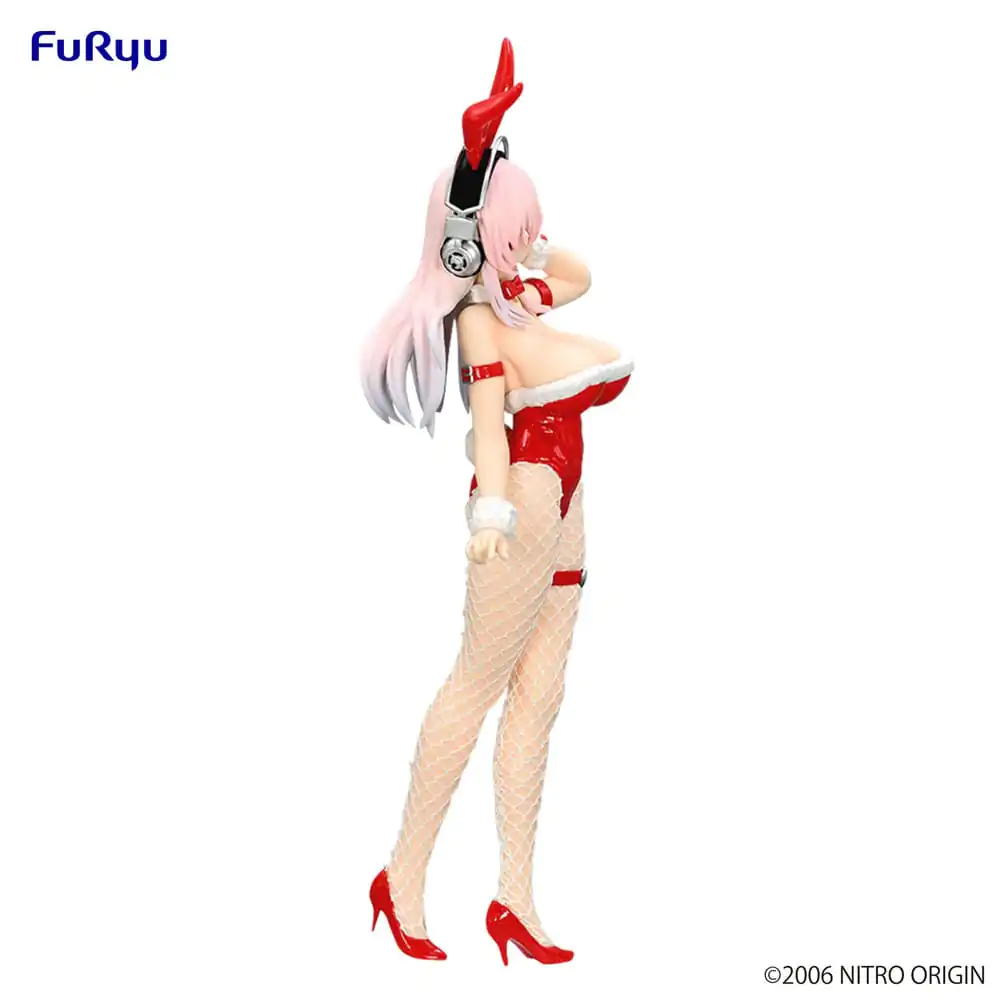 Super Sonico BiCute Bunnies Statuie PVC Culoare Roșie Ver. 30 cm poza produsului