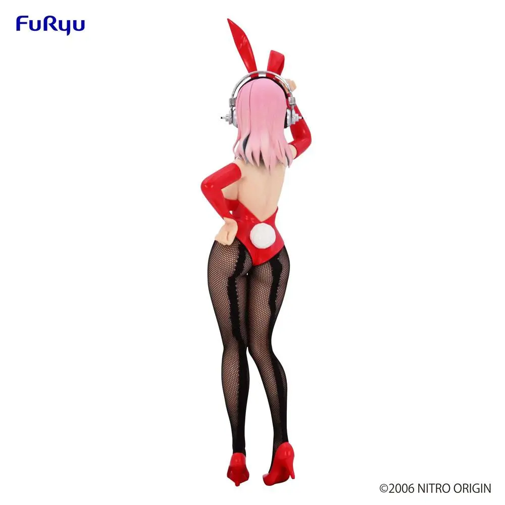 Statuie PVC Super Sonico BiCute Bunnies Super Sonico Red Ver. 28 cm poza produsului