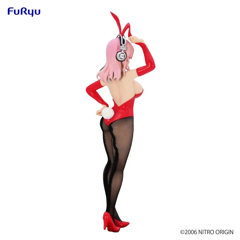 Statuie PVC Super Sonico BiCute Bunnies Super Sonico Red Ver. 28 cm poza produsului