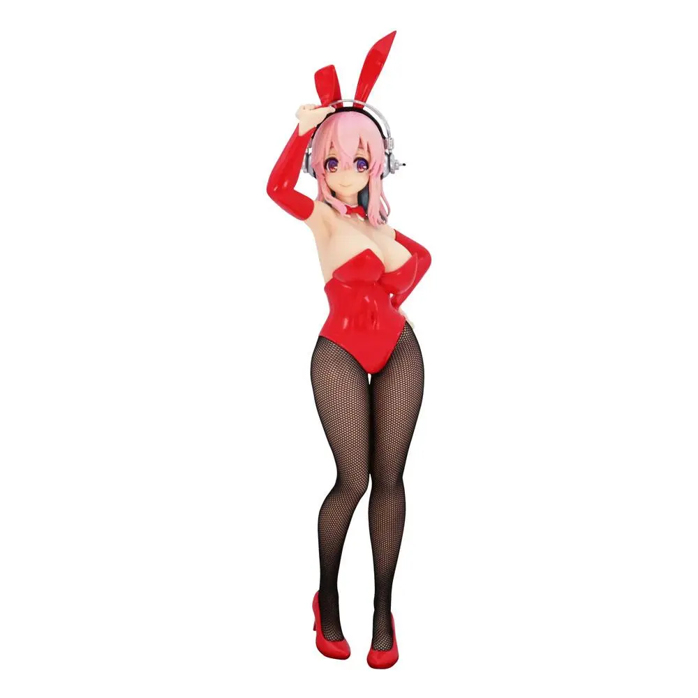 Statuie PVC Super Sonico BiCute Bunnies Super Sonico Red Ver. 28 cm poza produsului