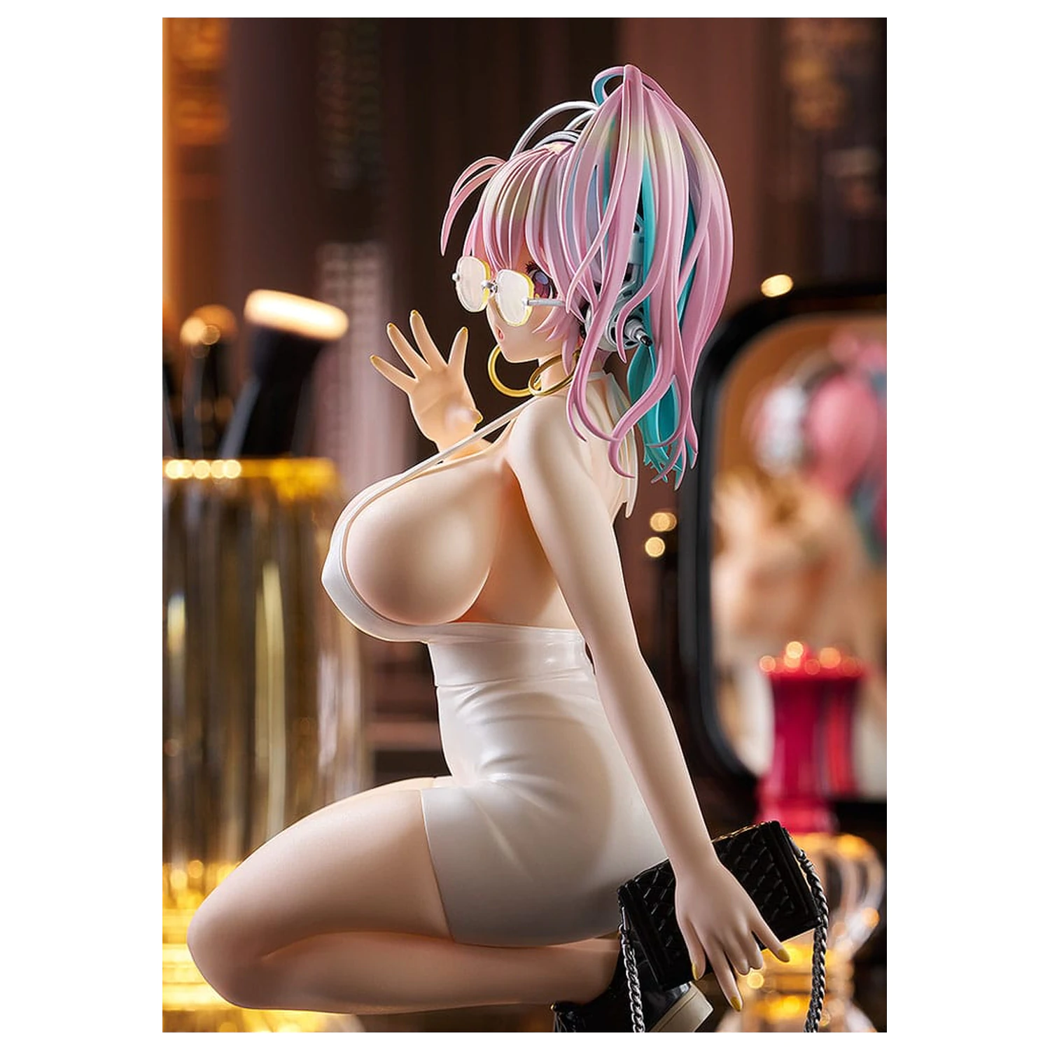Super Sonico Pop Up Parade Statuie PVC Super Sonico: 15th Mini Dress Ver. L Mărime 20 cm poza produsului