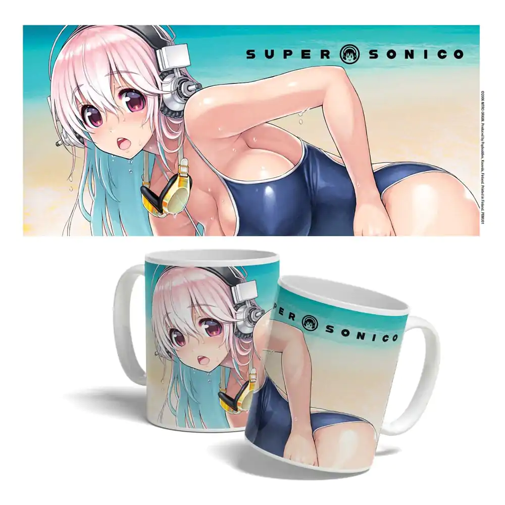 Super Sonico Cană Super Sonico Costum de Baie 325 ml poza produsului