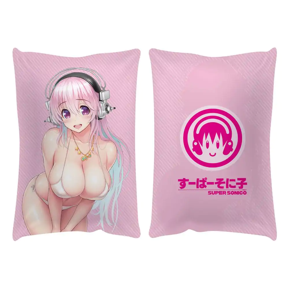 Pernă Super Sonico Versiune Costum de Baie 50 x 35 cm poza produsului