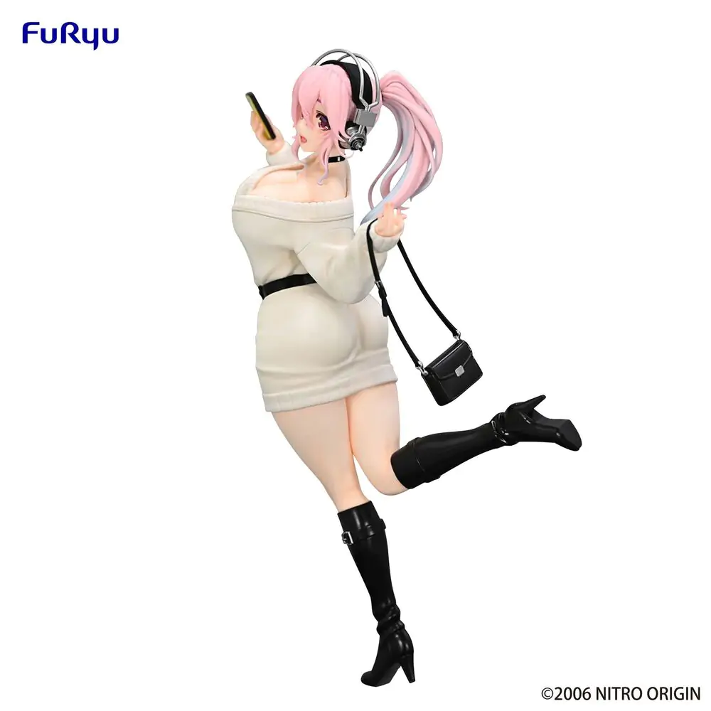 Super Sonico - Figurina Super Sonico Winter Memory Trio-Try-It de 21cm poza produsului