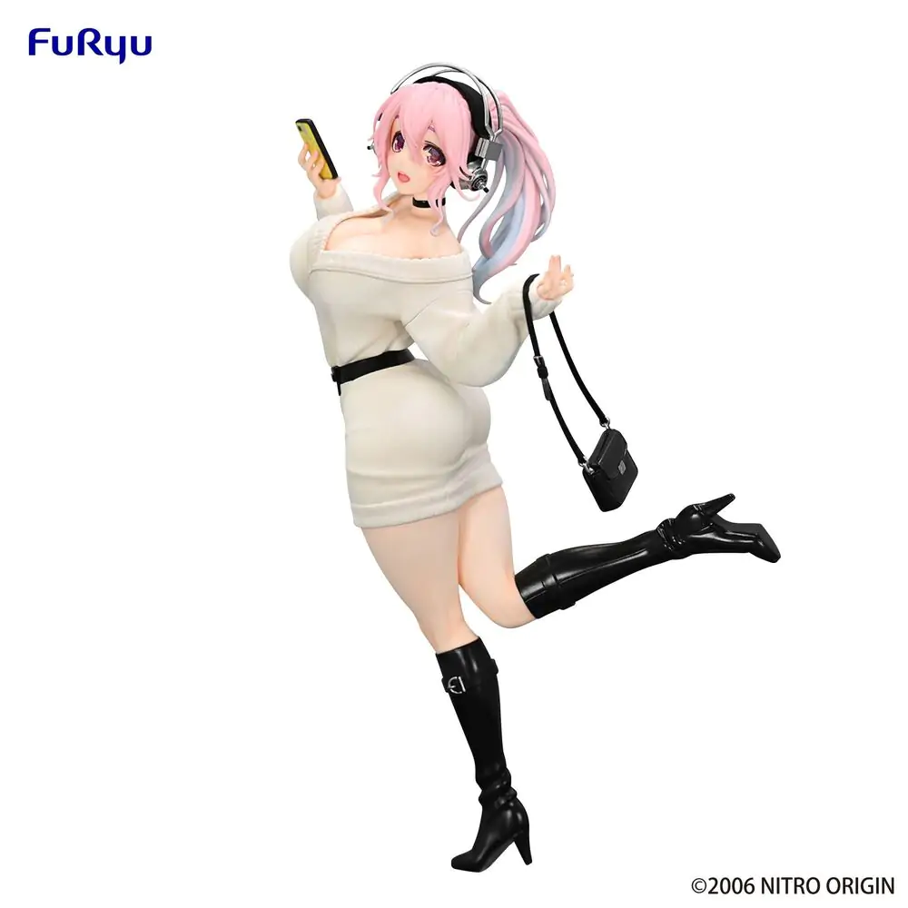 Super Sonico - Figurina Super Sonico Winter Memory Trio-Try-It de 21cm poza produsului