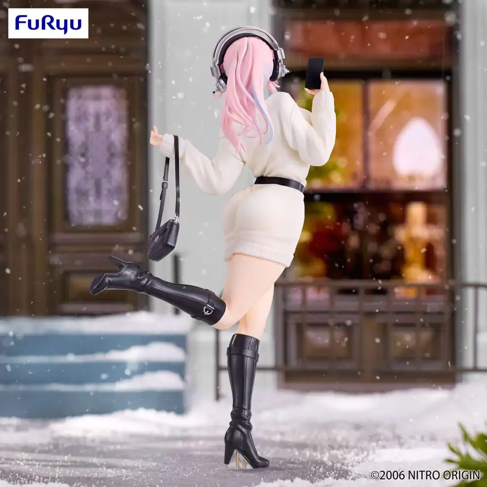 Super Sonico Trio-Try-iT statuie PVC Winter Memory Ver. 21 cm poza produsului