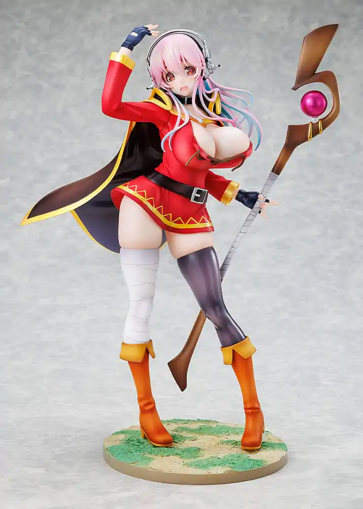 Super Sonico x Konosuba Statuie din PVC 1/7 Super Sonico Megumin Ver. colaborare 25 cm poza produsului