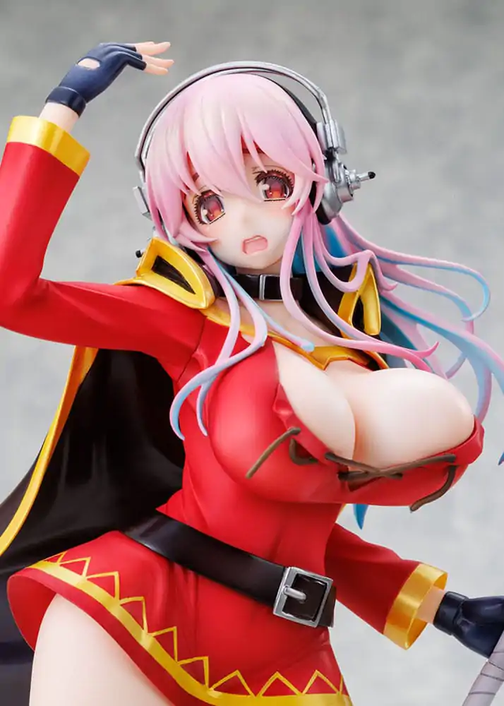 Super Sonico x Konosuba Statuie din PVC 1/7 Super Sonico Megumin Ver. colaborare 25 cm poza produsului