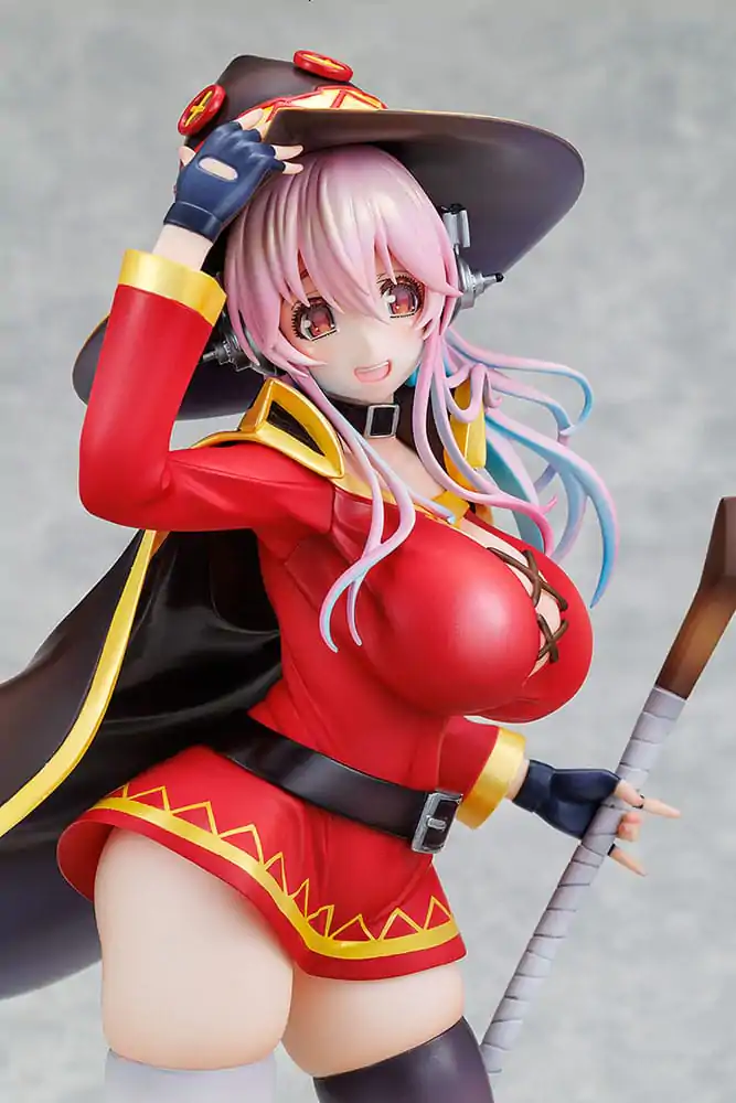 Super Sonico x Konosuba Statuie din PVC 1/7 Super Sonico Megumin Ver. colaborare 25 cm poza produsului
