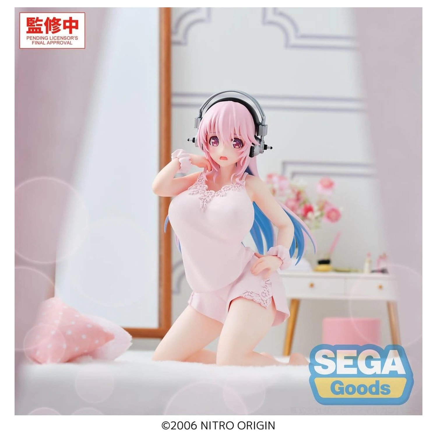 Figurina PVC Super Sonico Yumemirize Super Sonico 14 cm poza produsului