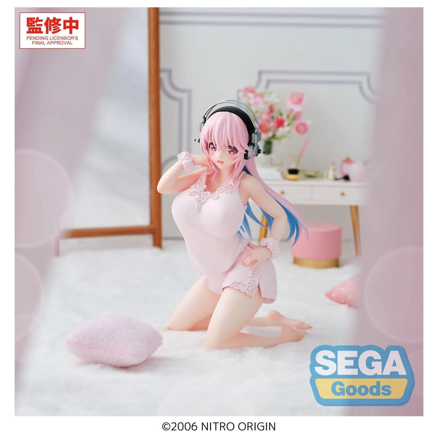 Figurina PVC Super Sonico Yumemirize Super Sonico 14 cm poza produsului