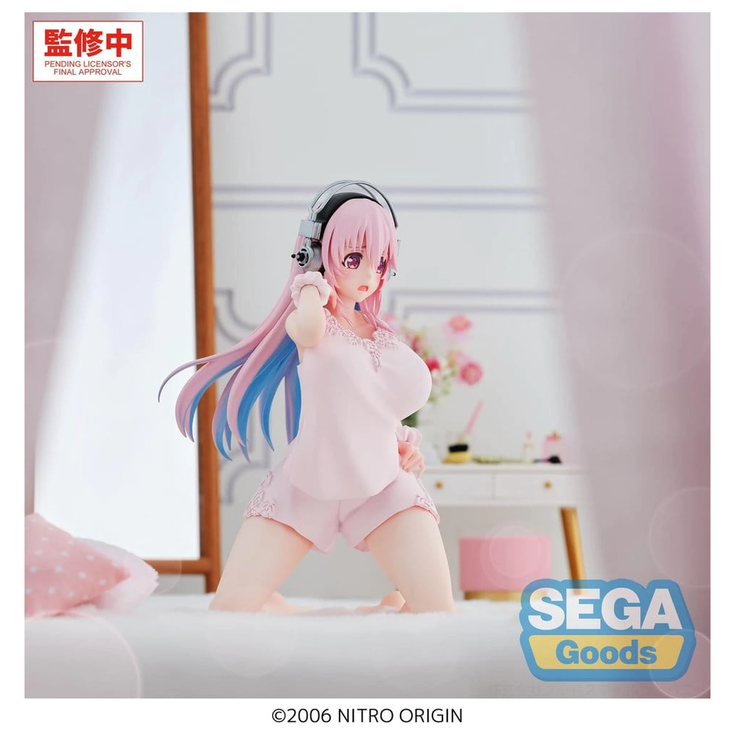 Figurina PVC Super Sonico Yumemirize Super Sonico 14 cm poza produsului