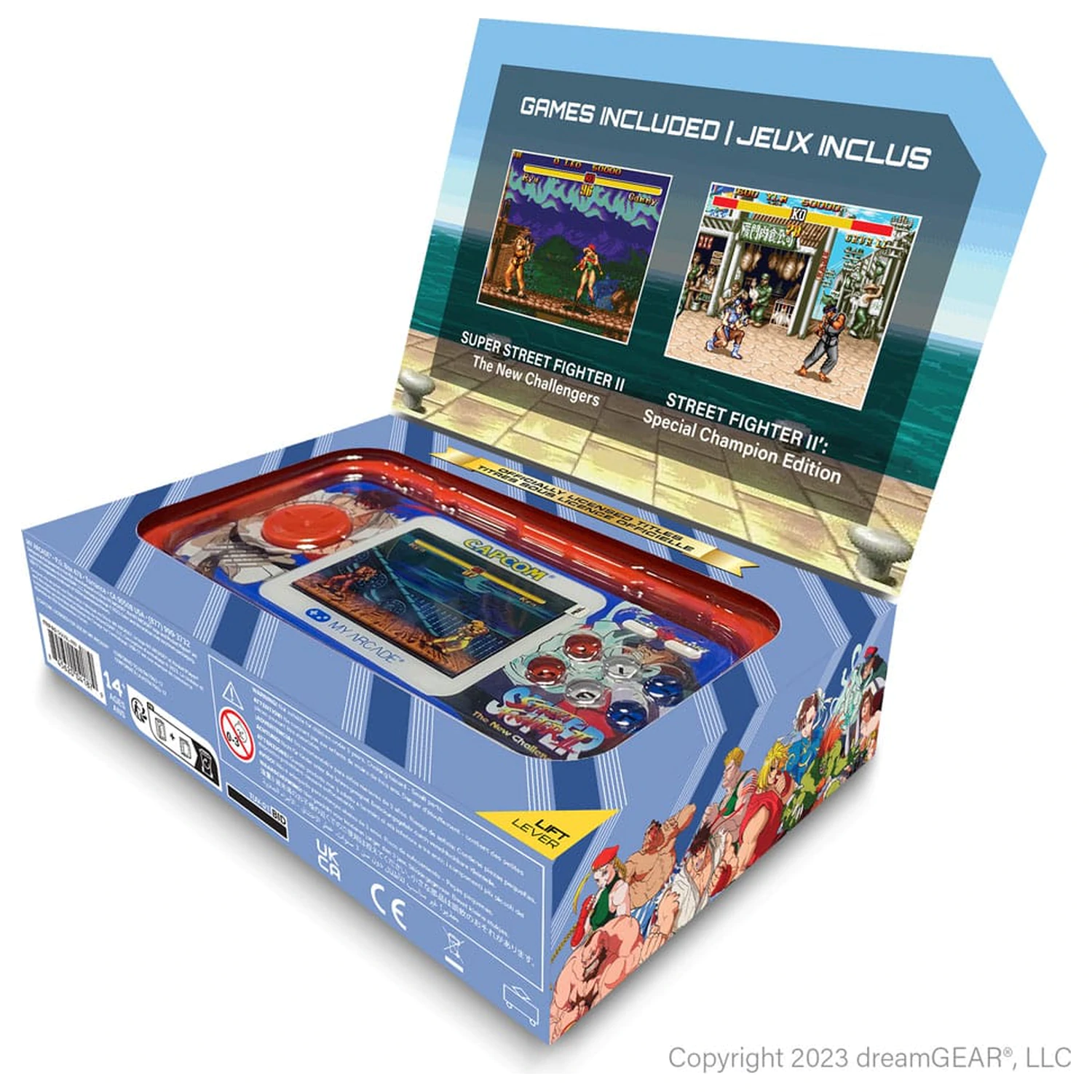 Super Street Fighter II Portabil Sistem de jocuri Pocket Player Pro poza produsului