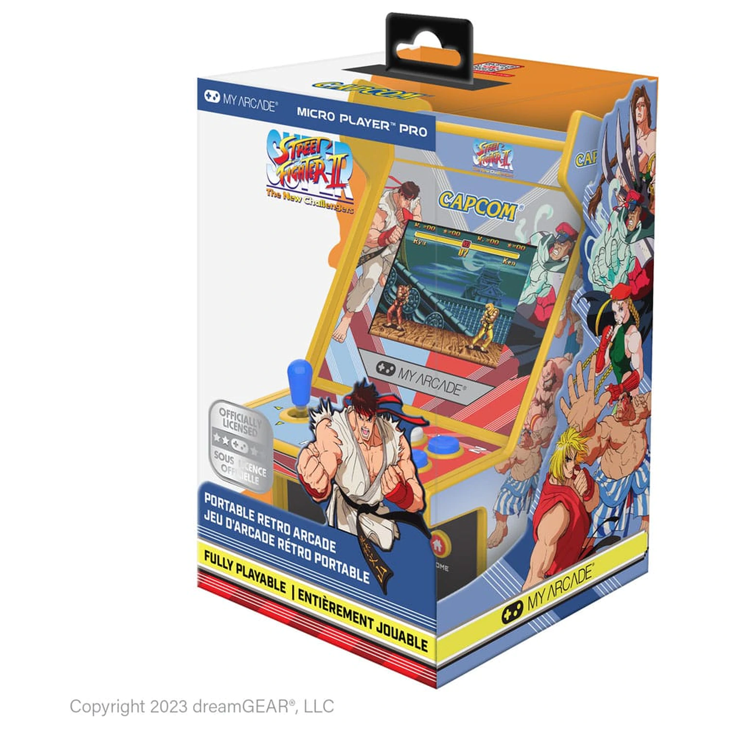 Super Street Fighter II portabil Retro Arcade Micro Player Pro poza produsului