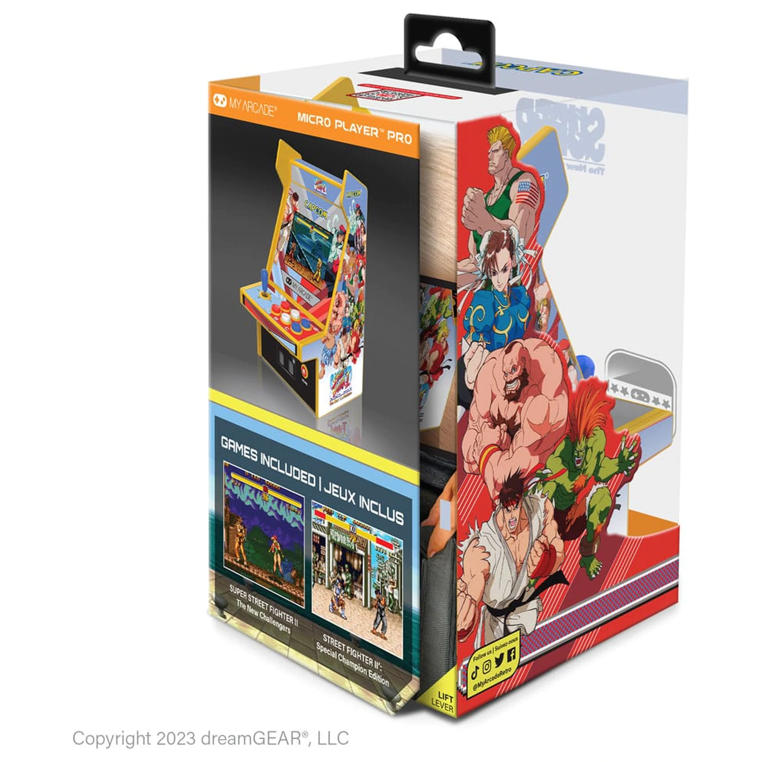 Super Street Fighter II portabil Retro Arcade Micro Player Pro poza produsului