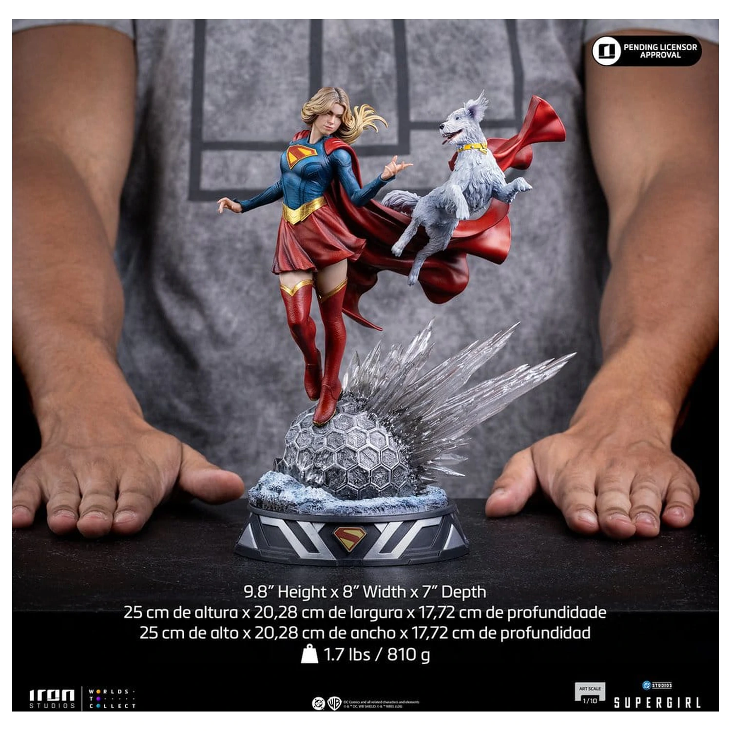 Supergirl (2026) Art Scale Statuie 1/10 Supergirl 25 cm poza produsului