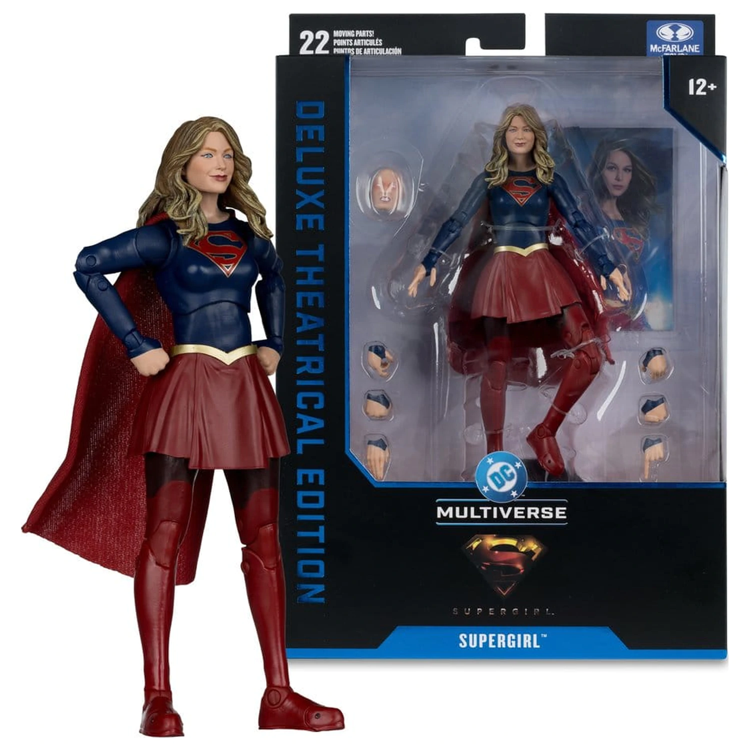 Supergirl (2026) DC Theatrical Deluxe Edition Figurina de actiune Supergirl 17 cm poza produsului