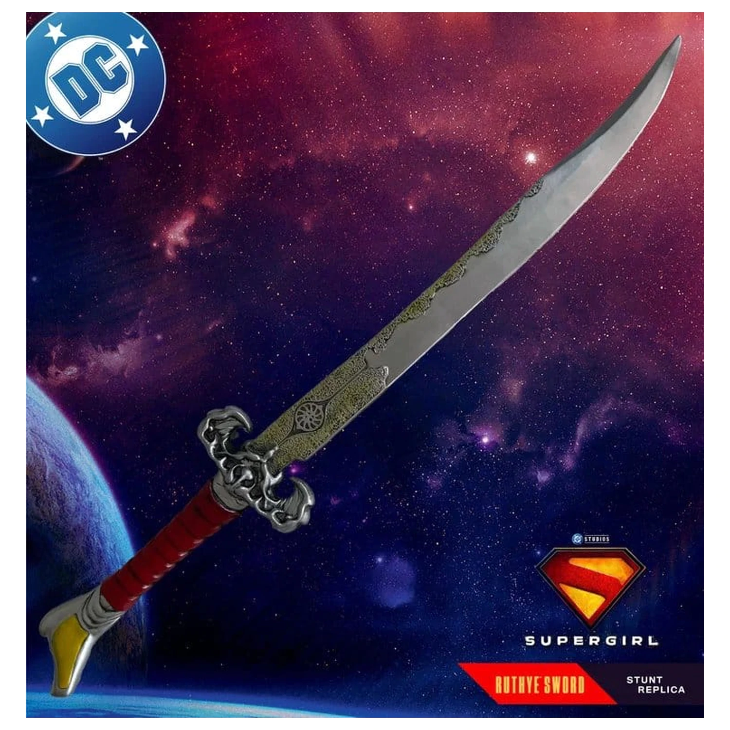 Supergirl LARP Recuzită cascadorie Replica 1/1 Sabie Ruthye 74 cm poza produsului
