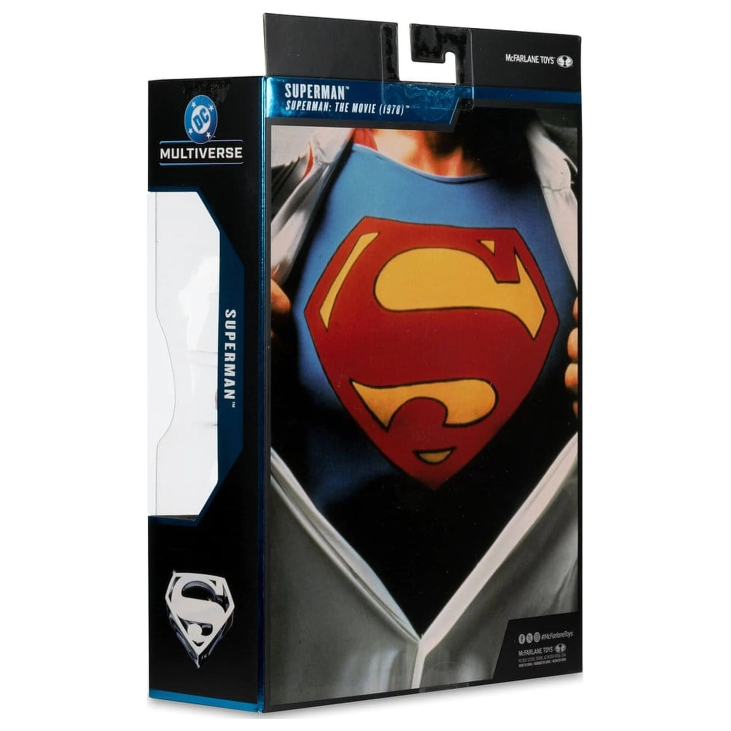 Superman (1978) DC Multiverse Deluxe Theatrical Edition Figurina de actiune Superman 19 cm poza produsului