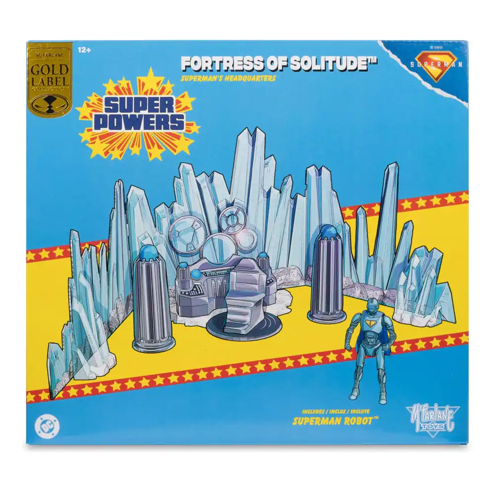 Superman (2025) DC Direct Playset Cetatea Solitudinii cu Robot Superman poza produsului