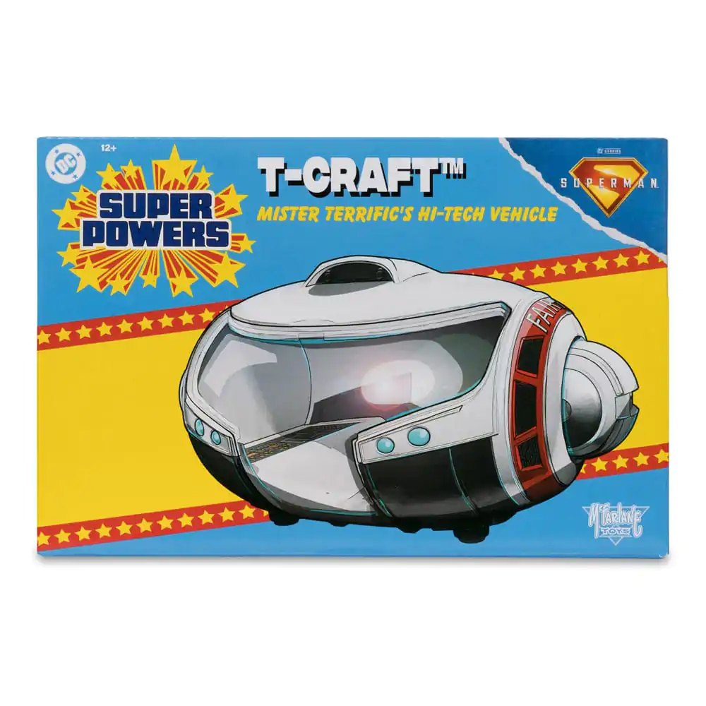 Superman (2025) DC Direct Super Powers Vehicle T-Craft 11 cm poza produsului