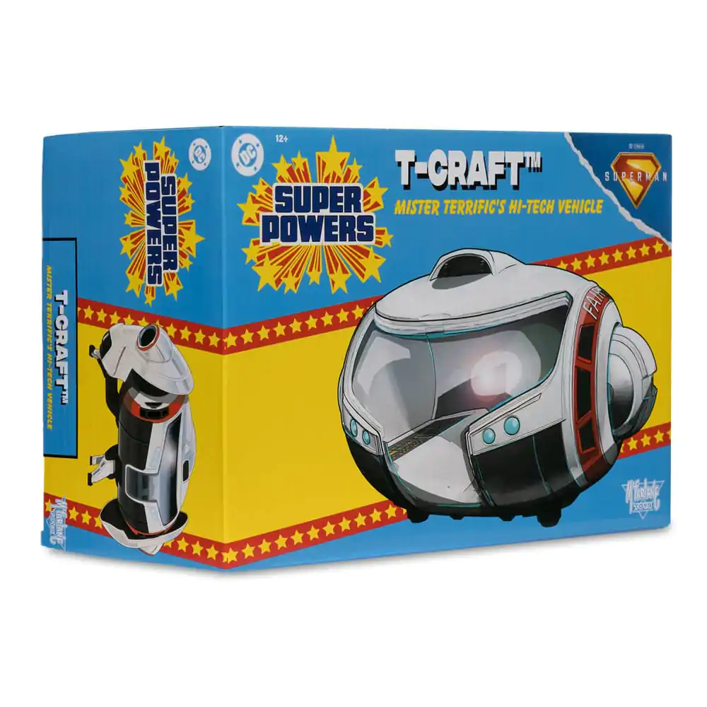 Superman (2025) DC Direct Super Powers Vehicle T-Craft 11 cm poza produsului