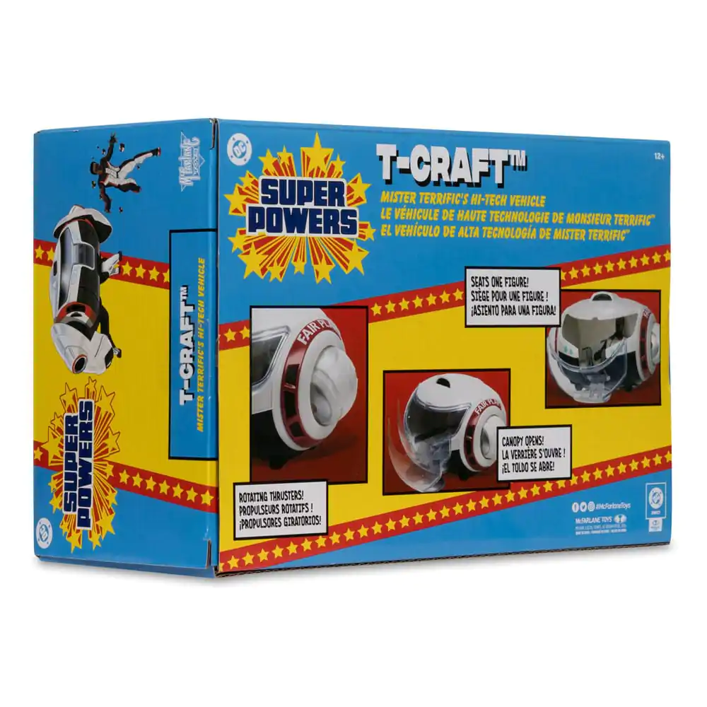Superman (2025) DC Direct Super Powers figurină de acțiune cu vehicul Mr. Terrific & T-Craft poza produsului