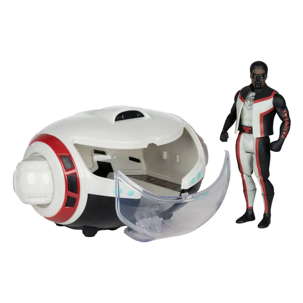 Superman (2025) DC Direct Super Powers figurină de acțiune cu vehicul Mr. Terrific & T-Craft poza produsului