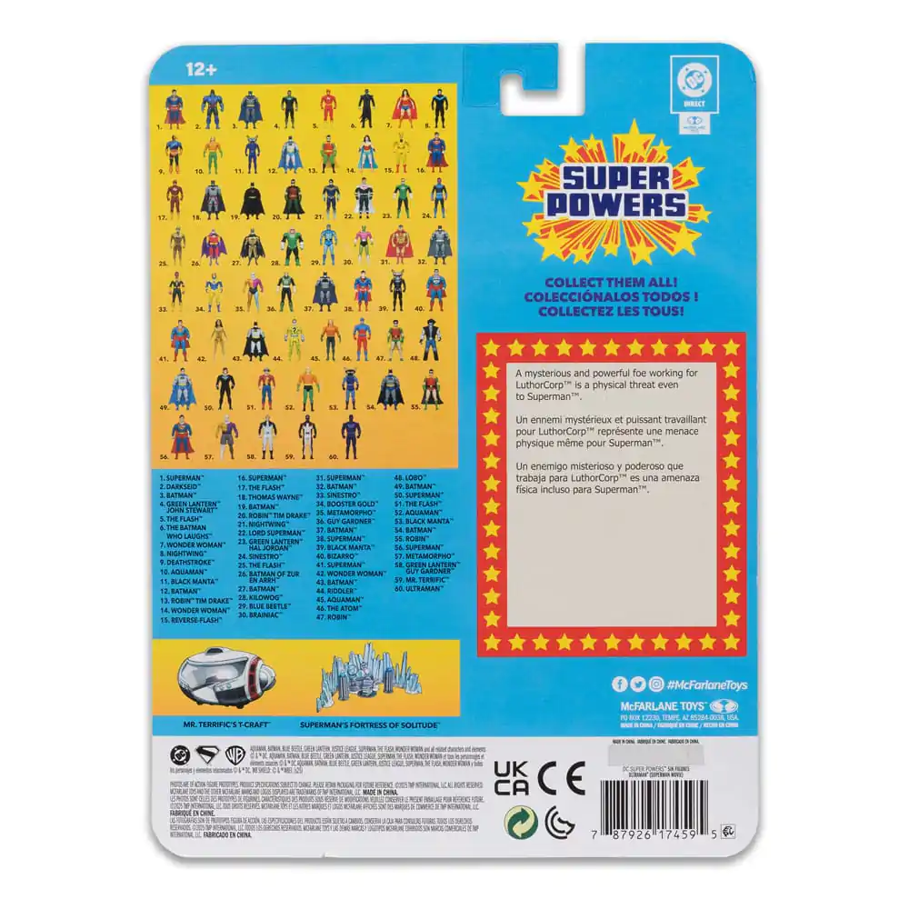 Superman (2025) DC Direct Super Powers Action Figure Ultraman 12 cm Figurina de acțiune poza produsului