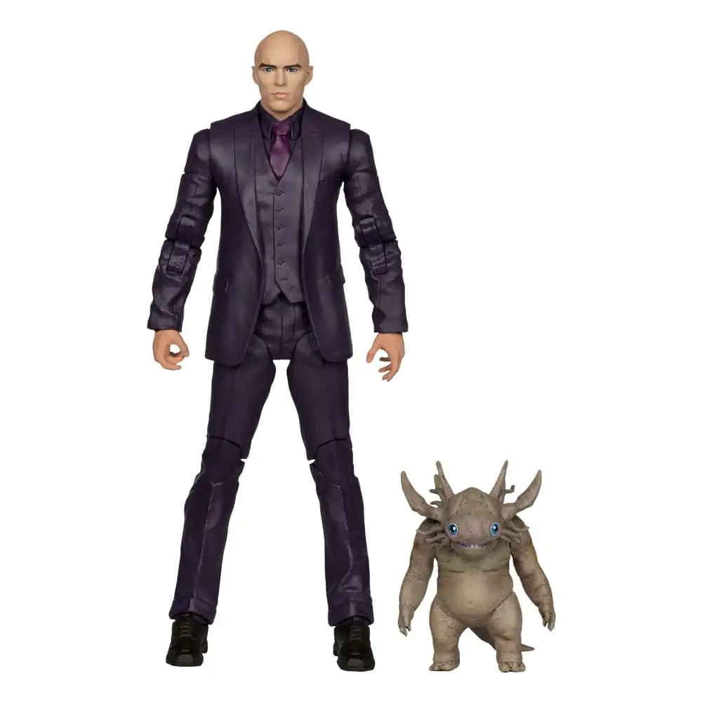 Superman (2025) DC Multiverse Deluxe Action Figure Lex Luthor with Baby Kaiju (Deluxe Theatrical Edition) Figurina de Acțiune Deluxe 18 cm poza produsului