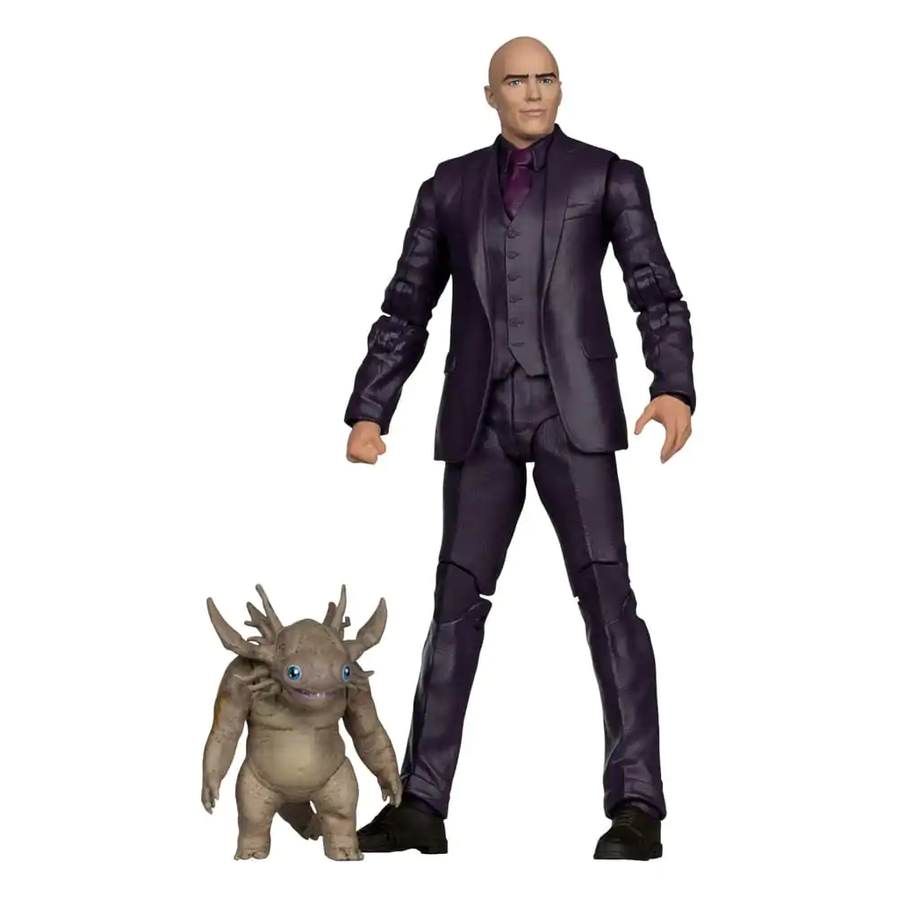 Superman (2025) DC Multiverse Deluxe Action Figure Lex Luthor with Baby Kaiju (Deluxe Theatrical Edition) Figurina de Acțiune Deluxe 18 cm poza produsului