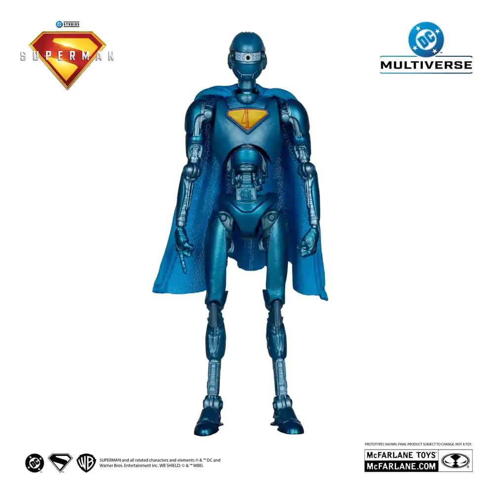 Superman (2025) DC Multiverse Deluxe Action Figure Superman Robot (Red Platinum Edition) 18 cm figurină de acțiune poza produsului