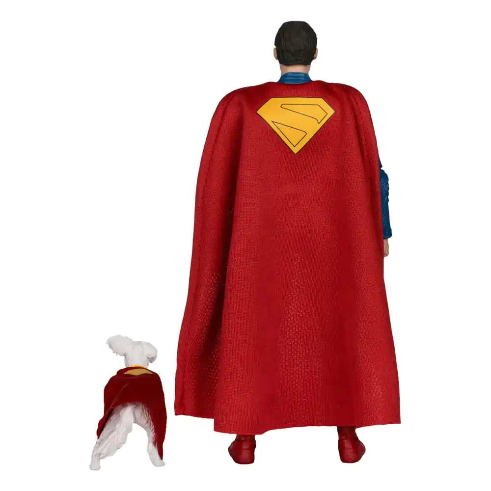 Superman (2025) DC Multiverse Deluxe Figurina de Acțiune Superman cu Krypto the Super Dog 18 cm poza produsului