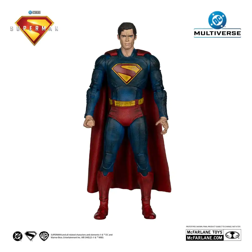 Superman (2025) DC Multiverse Action Figure Superman (Battle Damaged) (Gold Label) 18 cm figurină de acțiune poza produsului