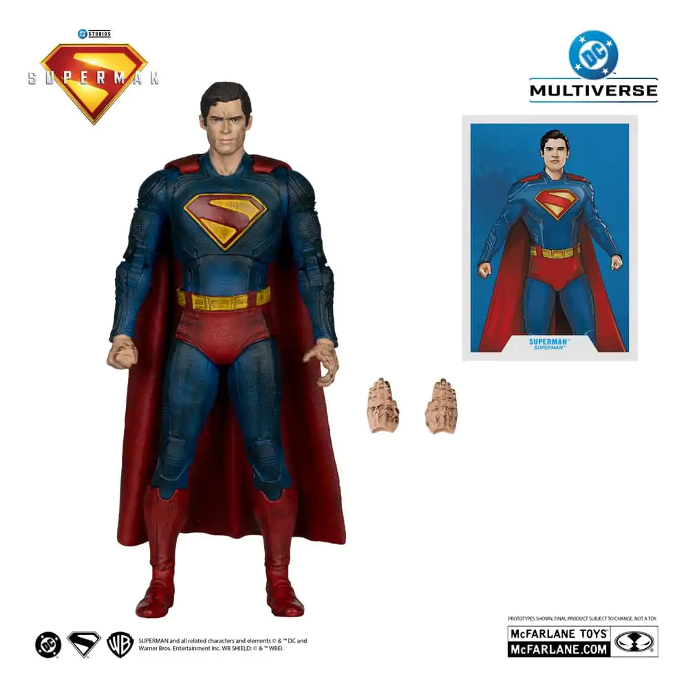 Superman (2025) DC Multiverse Action Figure Superman (Battle Damaged) (Gold Label) 18 cm figurină de acțiune poza produsului