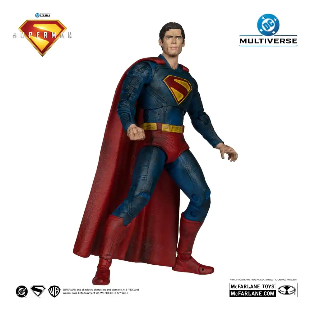 Superman (2025) DC Multiverse Action Figure Superman (Battle Damaged) (Gold Label) 18 cm figurină de acțiune poza produsului